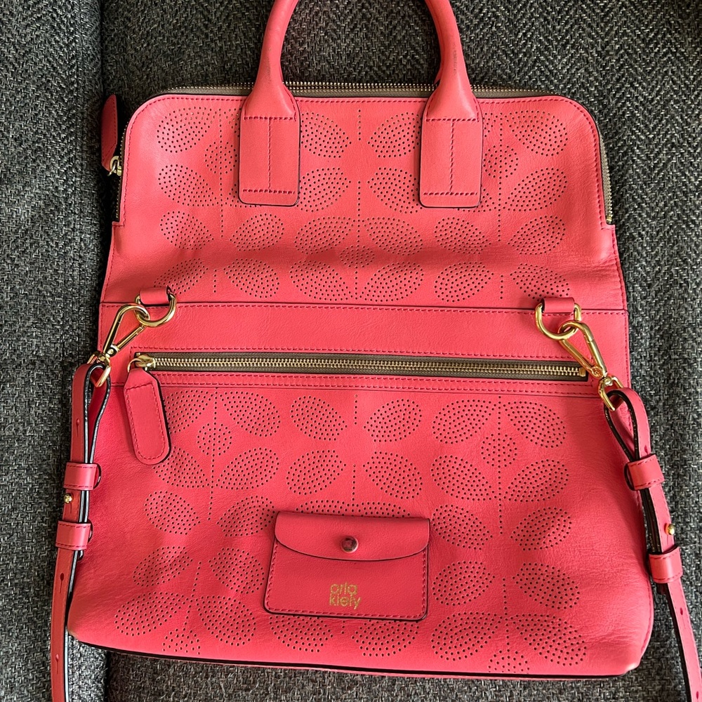 Orla Kiely Pink Bag